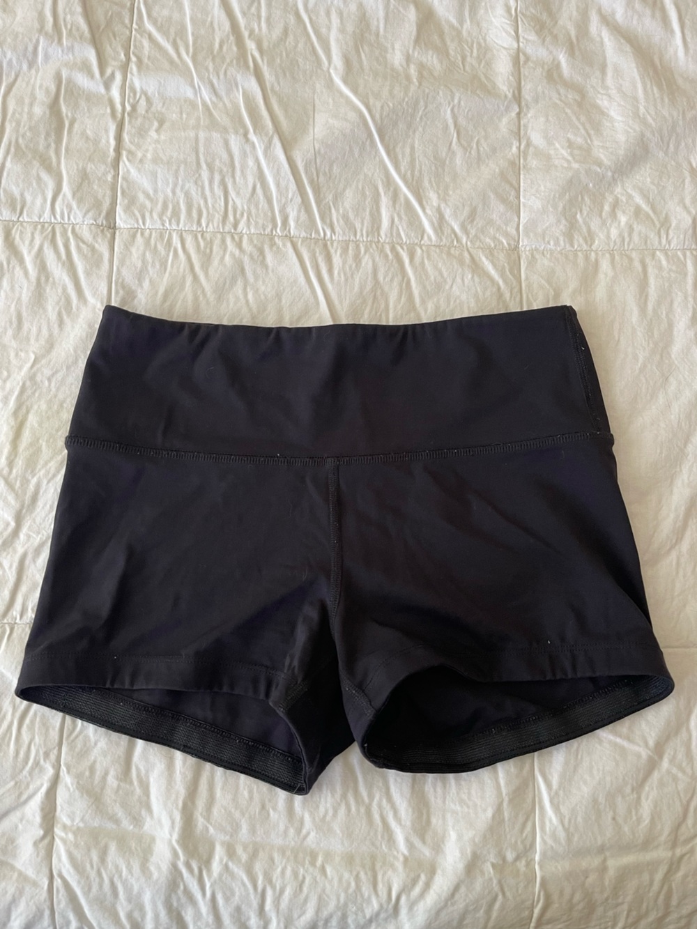 Women's Black Athletic Shorts